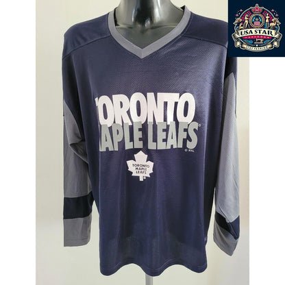 NHL Toronto Maple Leafs Jersey - XL Size, Comfortable Fit, Durable Fabric for True Fans - USASTARFASHION