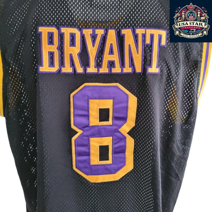 Kobe Bryant Jersey #8 Los Angeles Lakers NBA Basketball, Size L, Classic Fan Apparel - USASTARFASHION