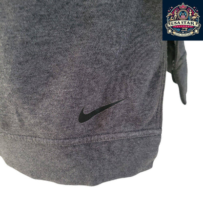 Men's Nike Dry Fit Hoodie, Cotton Blend, Moisture-Wicking, Medium Size, Versatile Comfort - USASTARFASHION