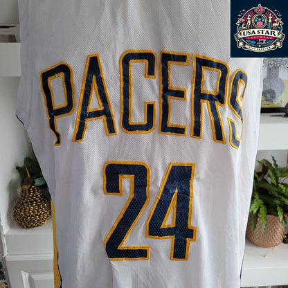 100% Authentic Adidas Indiana Pacers Jersey Size XXL Paul George #24 - Durable & Comfortable - USASTARFASHION