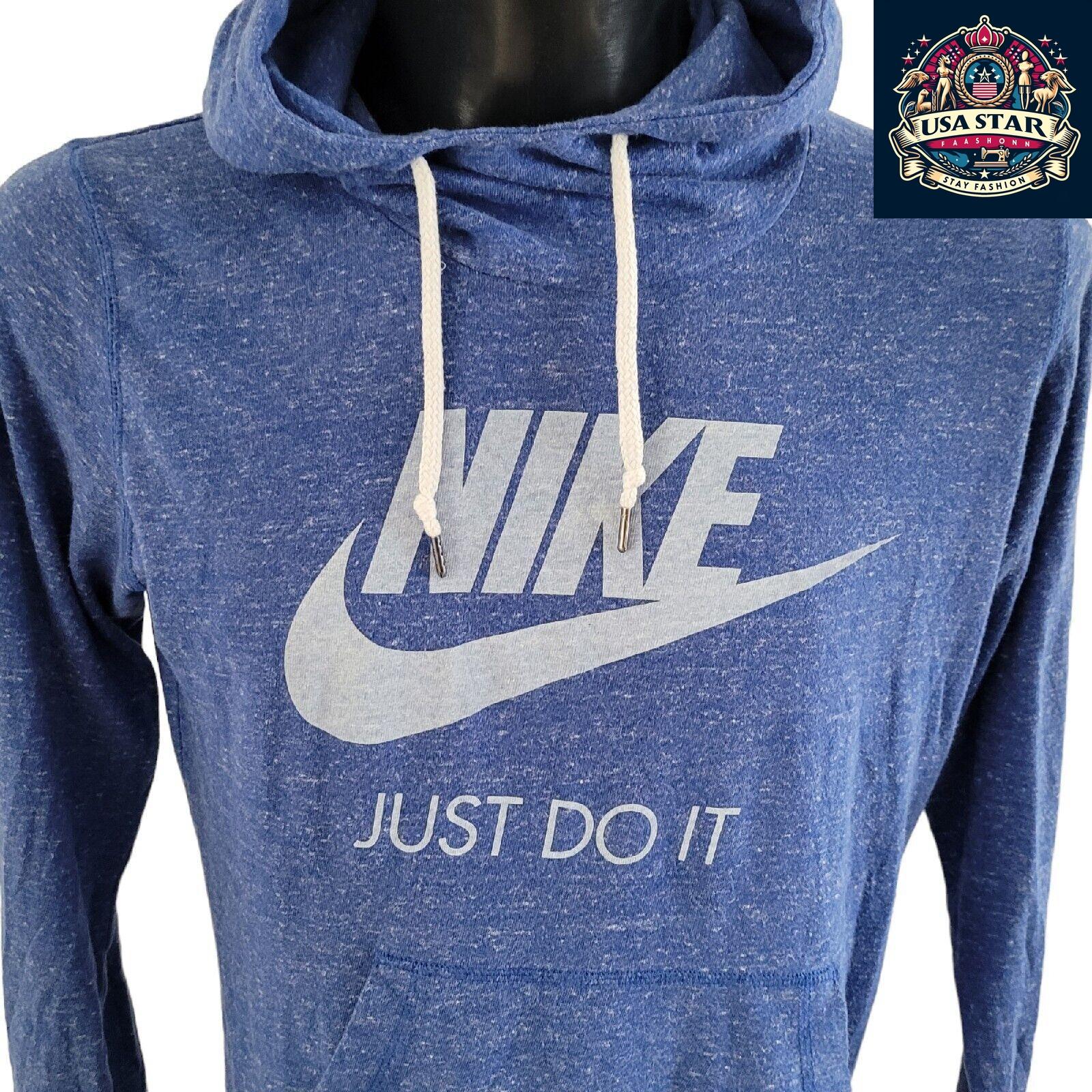 Women's Nike Just Do It Hoodie Size Large - Iconic Design, Cozy Fit, Versatile Style - USASTARFASHION