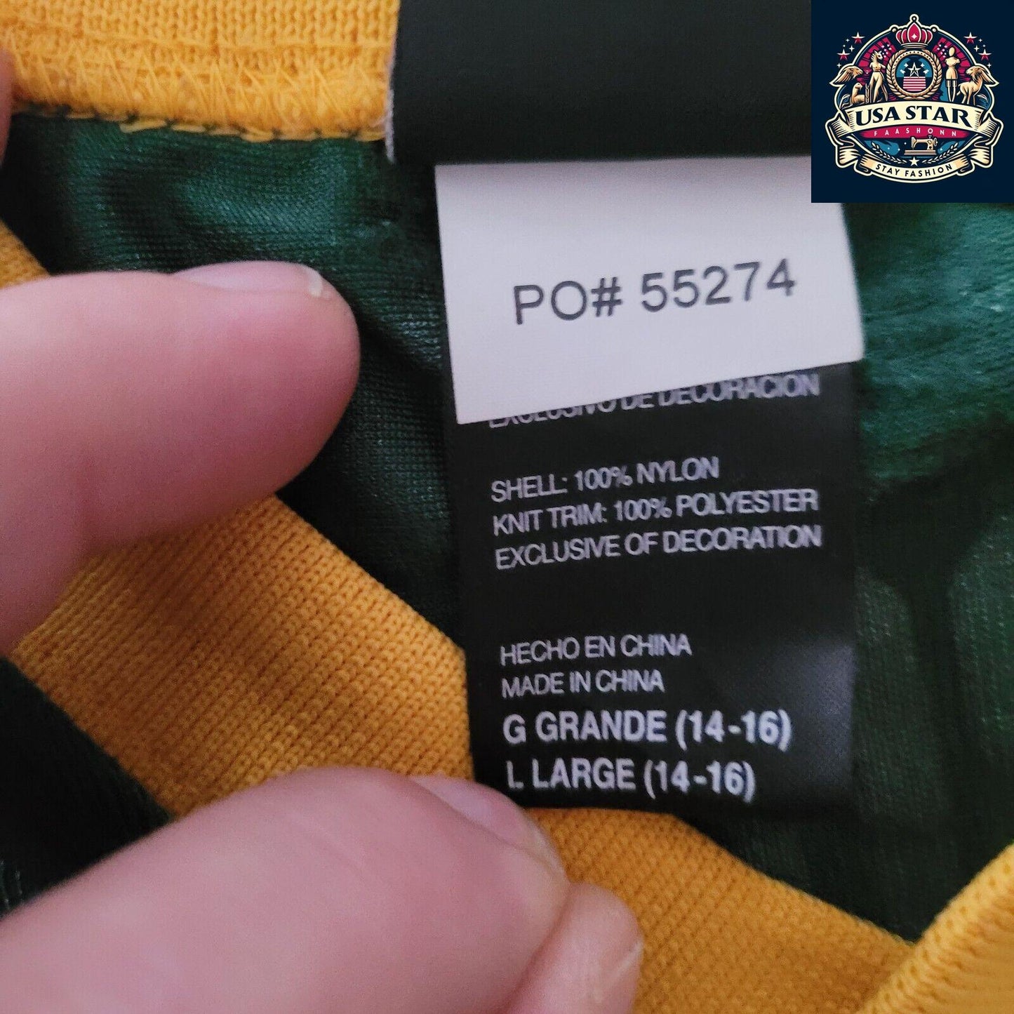 Green Bay Packers Reebok NFL Jersey - Youth L with Rodgers #12 Iconic Design & Comfortable Fit - USASTARFASHION