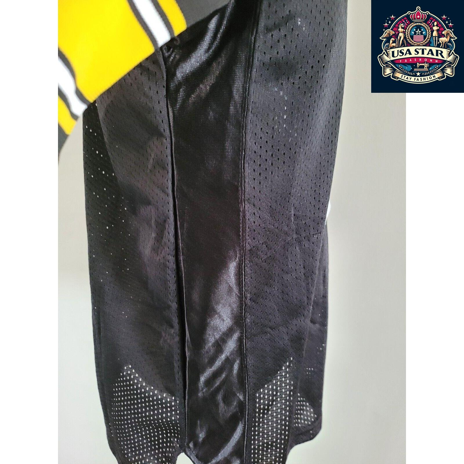 Pittsburgh Steelers Youth Jersey #7 Ben Roethlisberger Large 14/16 - Comfortable, Stylish, Iconic Design - USASTARFASHION