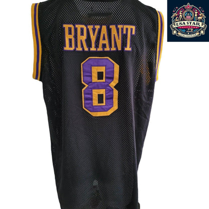 Kobe Bryant Jersey #8 Los Angeles Lakers NBA Basketball, Size L, Classic Fan Apparel - USASTARFASHION