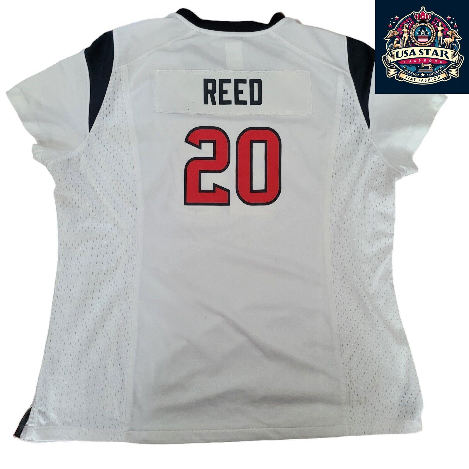 Houston Texans Women's Jersey Reed #20 - XXL Authentic Nike Fan Gear for Comfort & Style - USASTARFASHION