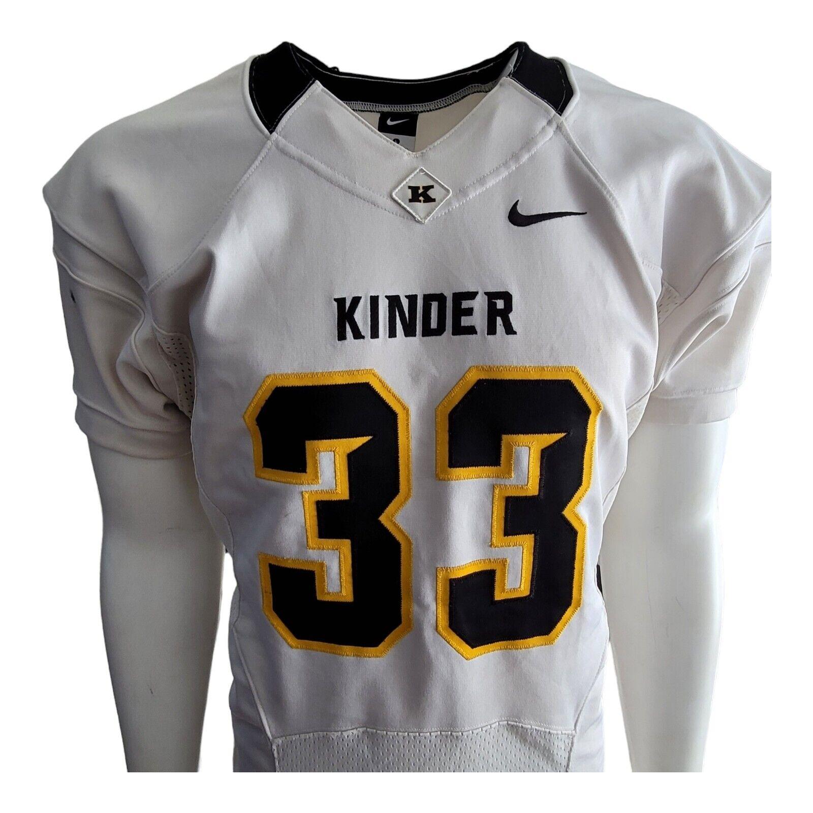 Nike Kinder 33 NFL American Football Jersey White - Size Large-USASTARFASHION