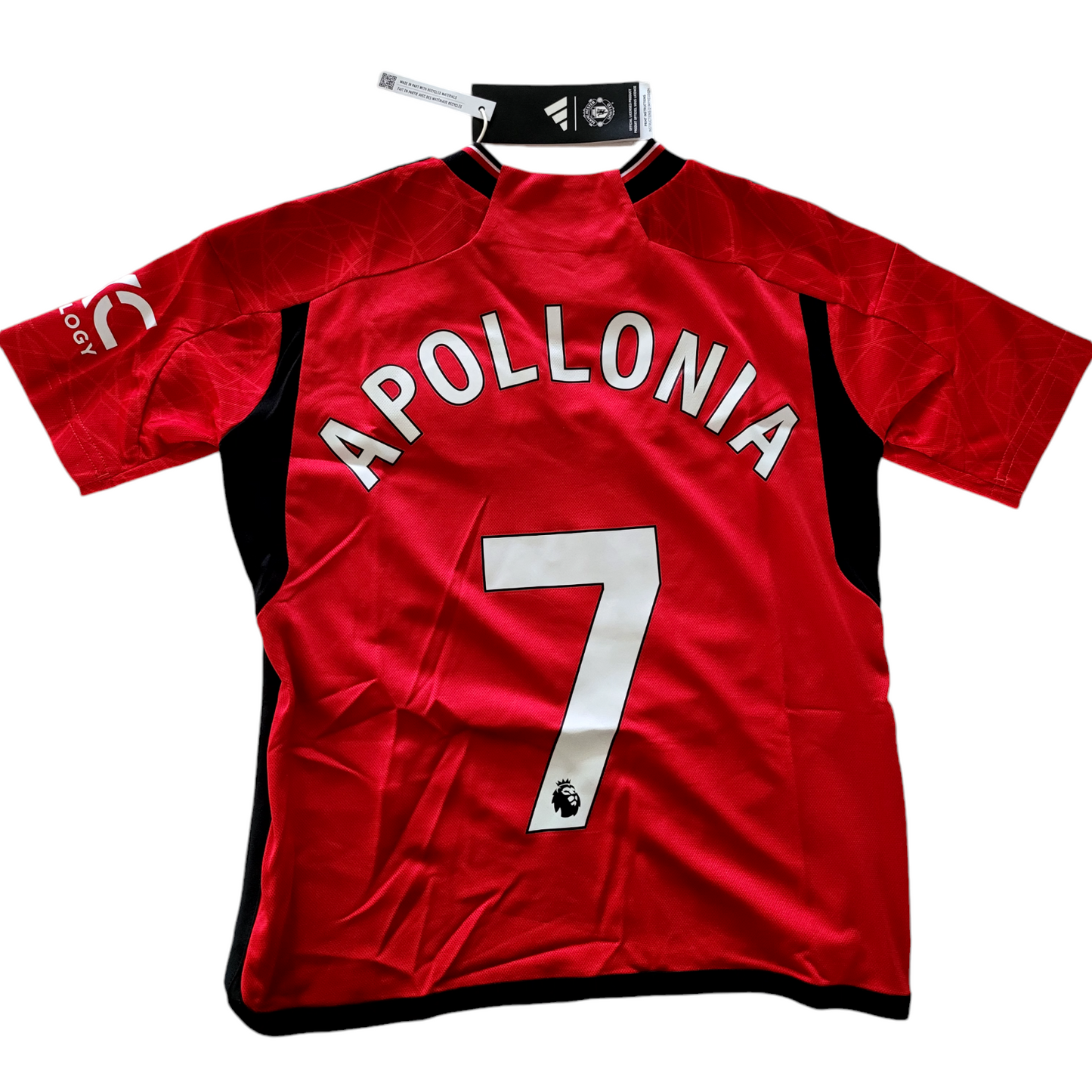 Adidas Manchester United 2023/24 Home Jersey for Kids, Size 9-10 Years, Apolloni - USASTARFASHION