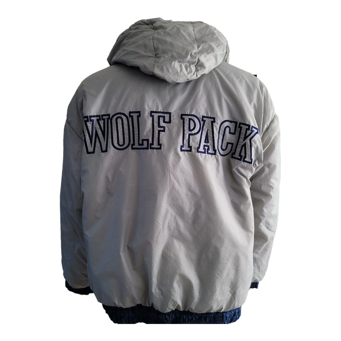 Pro Player NFL Wolf Pack Nevada Reversible Jacket XXL - Reversible Design, Embroidered Logo-USASTARFASHION