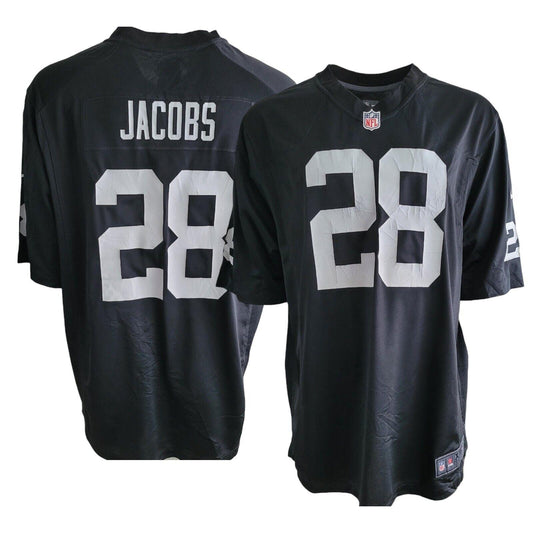 Genuine Josh Jacobs #28 Las Vegas Raiders Nike NFL Jersey XXL - Free Shipping - USASTARFASHION
