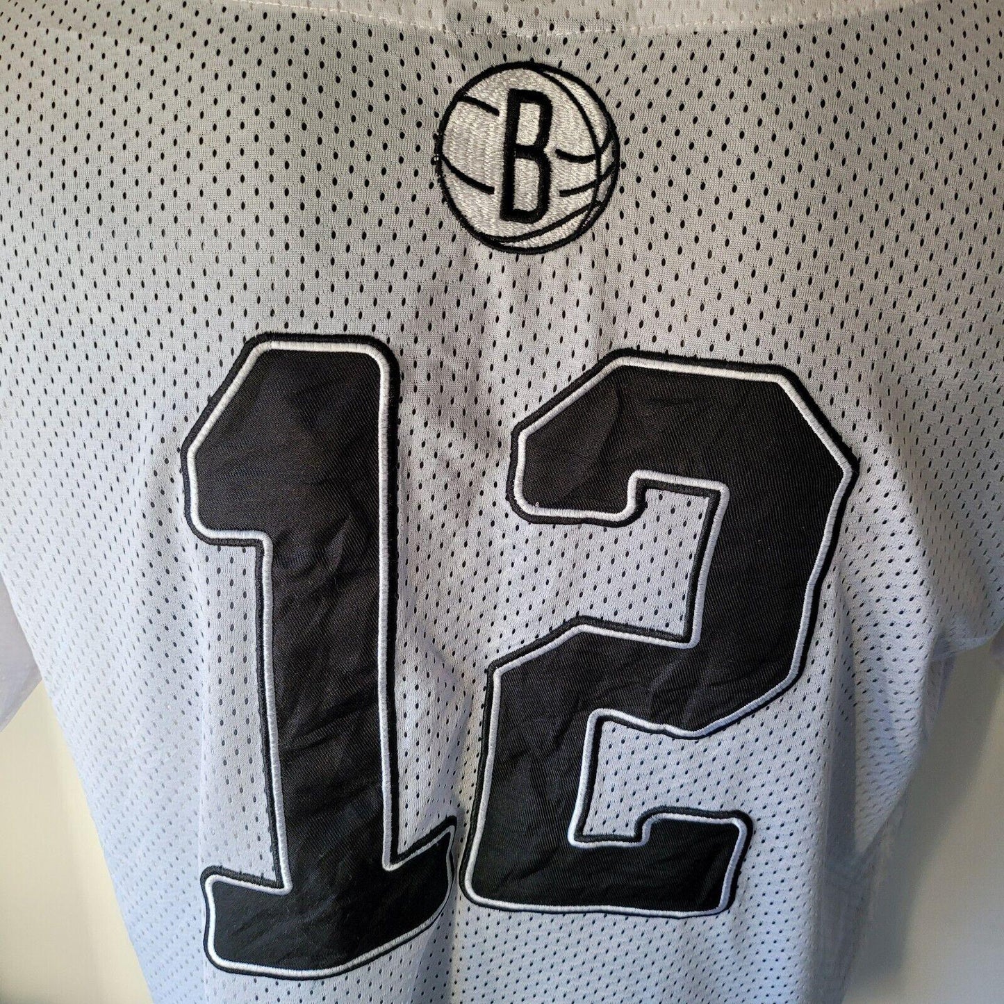 Brooklyn Nets White Scout Baseball Jersey - Size M, 42" Chest, Sporty & Stylish-USASTARFASHION