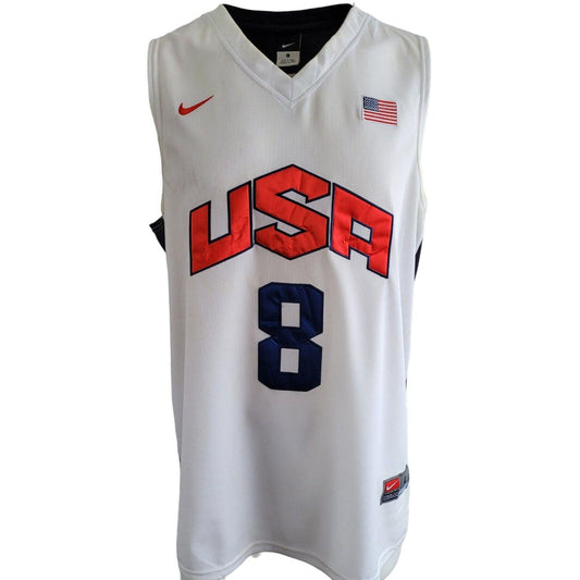 Nike Team USA Deron Williams #8 Basketball Jersey, Size Large-USASTARFASHION