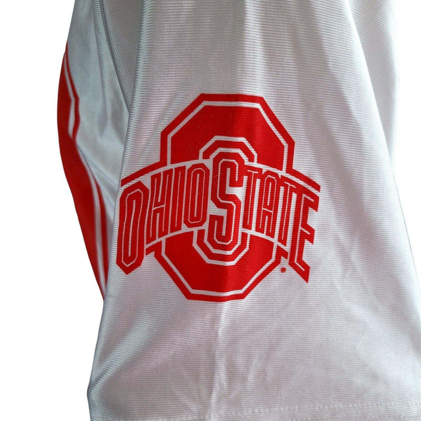 Vintage Ohio State Buckeyes Football Jersey - Men's Large | Authentic 100% Polyester Retro Design with Number "10-USASTARFASHION