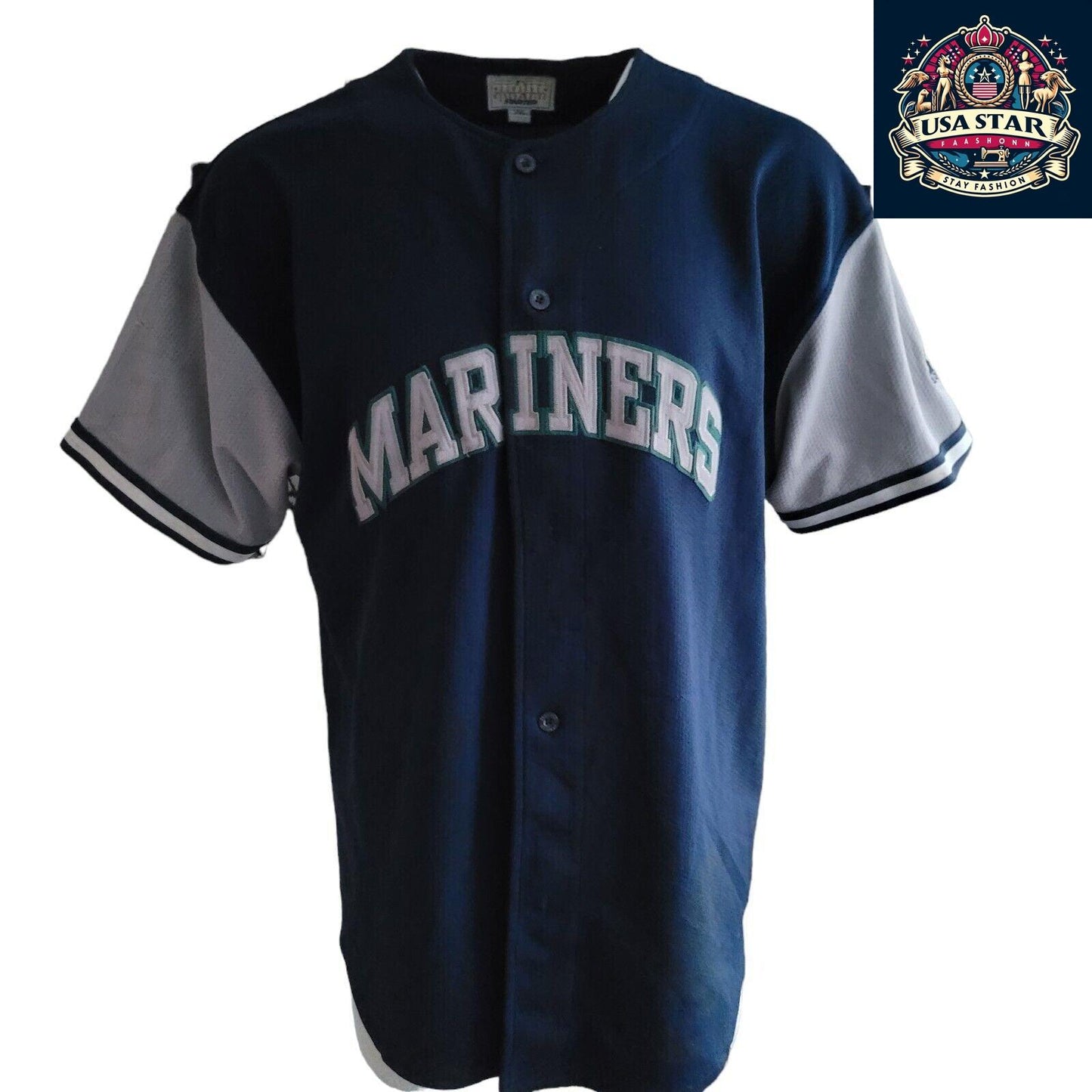 Genuine 90s Seattle Mariners Jersey 2XL Vintage Starter MLB Merchandise - Iconic Design - USASTARFASHION