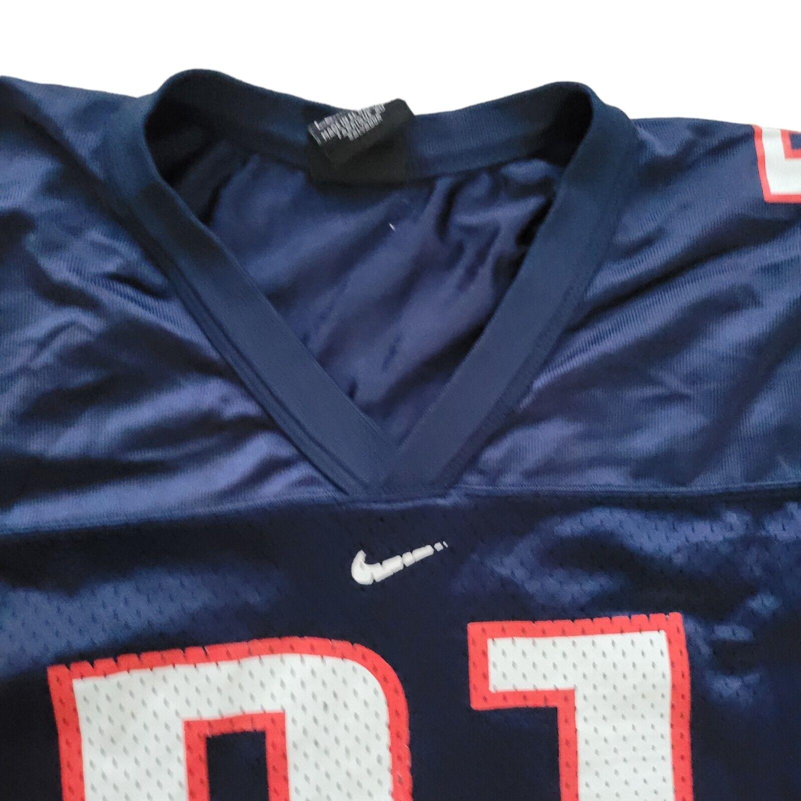 New England Patriots Malcolm Butler #21 NFL V-Neck Shirt Large by Nike-USASTARFASHION