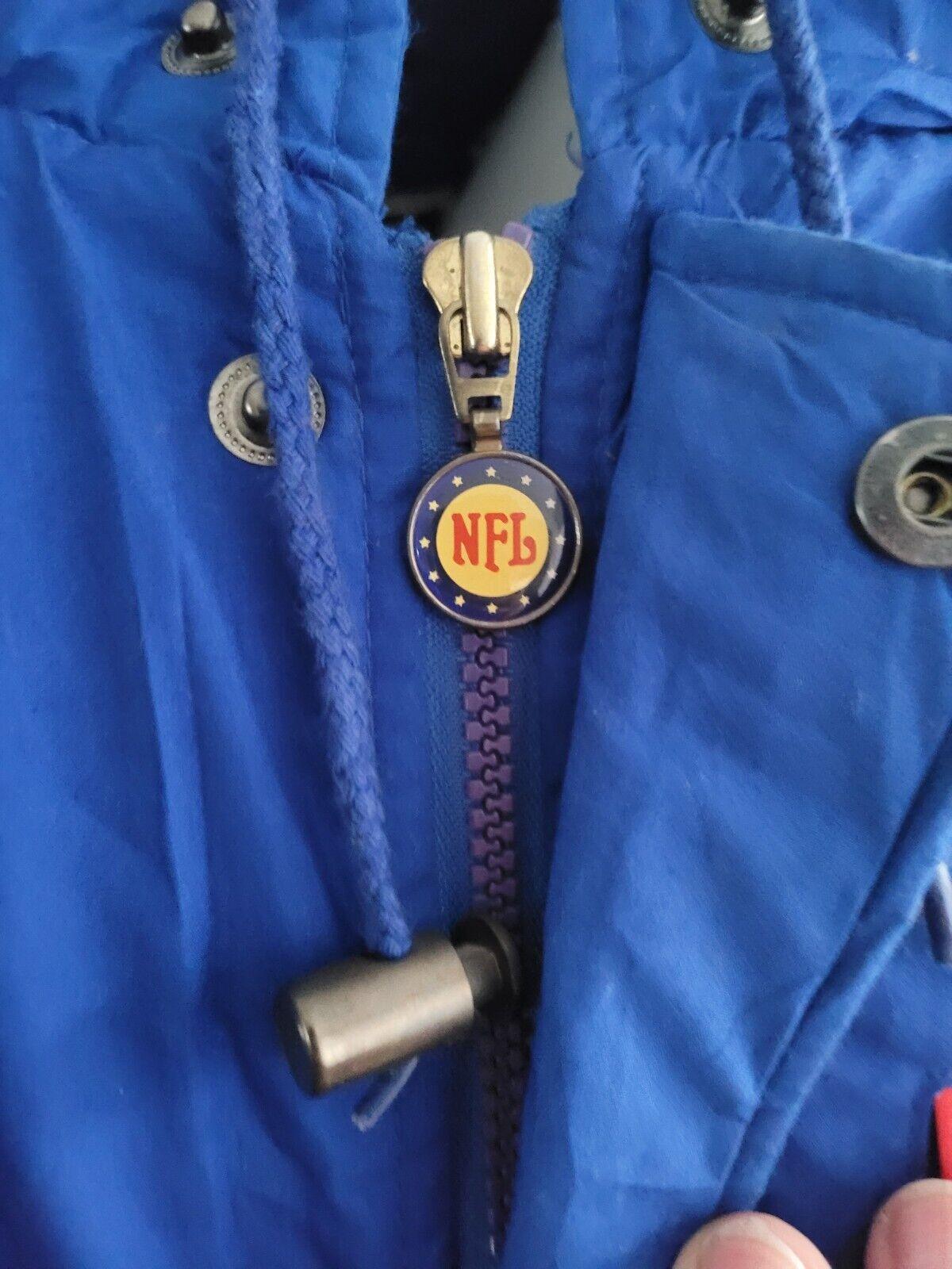 NFL New York Giants Triple Fat Goose Duck Turbo Sport XL Down Jacket-USASTARFASHION