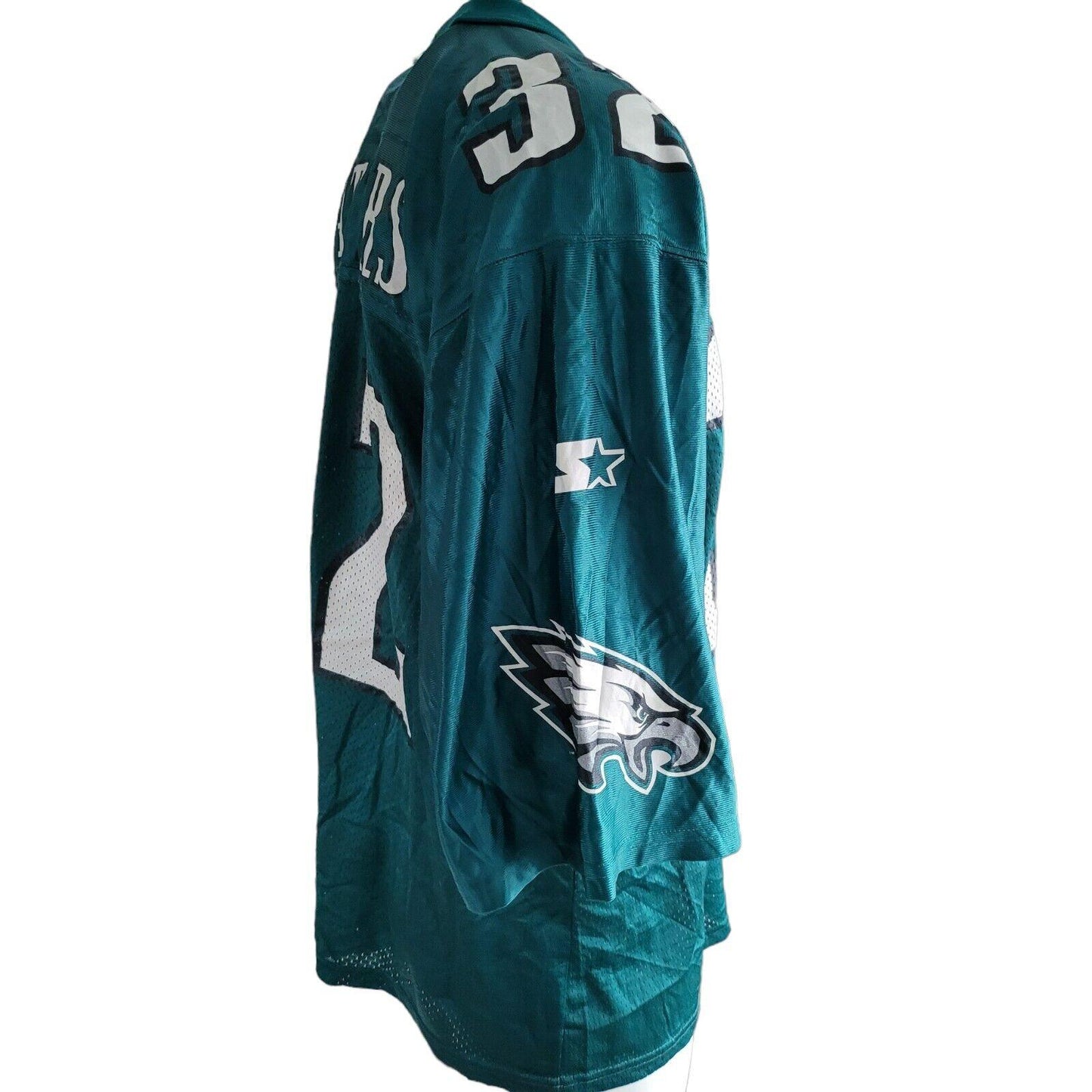 NFL Philadelphia Eagles Ricky Watters #32 Vintage Starter Jersey Size 48 Retro Charm-USASTARFASHION