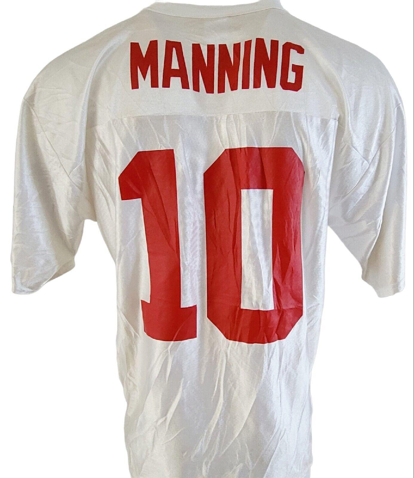 New York Giants Eli Manning #10 NFL Jersey - Adult Large-USASTARFASHION