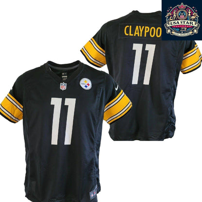 Pittsburgh Steelers Youth 2XL Nike Jersey - Chase Claypool #11 - Comfortable & Breathable Design - USASTARFASHION