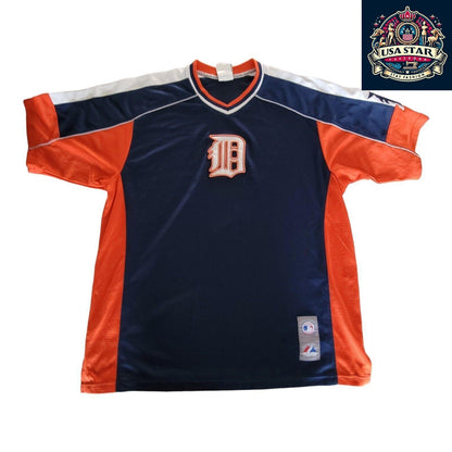 ⚾️ MLB Authentic Majestic Detroit Tigers Baseball Jersey - Size M - USASTARFASHION