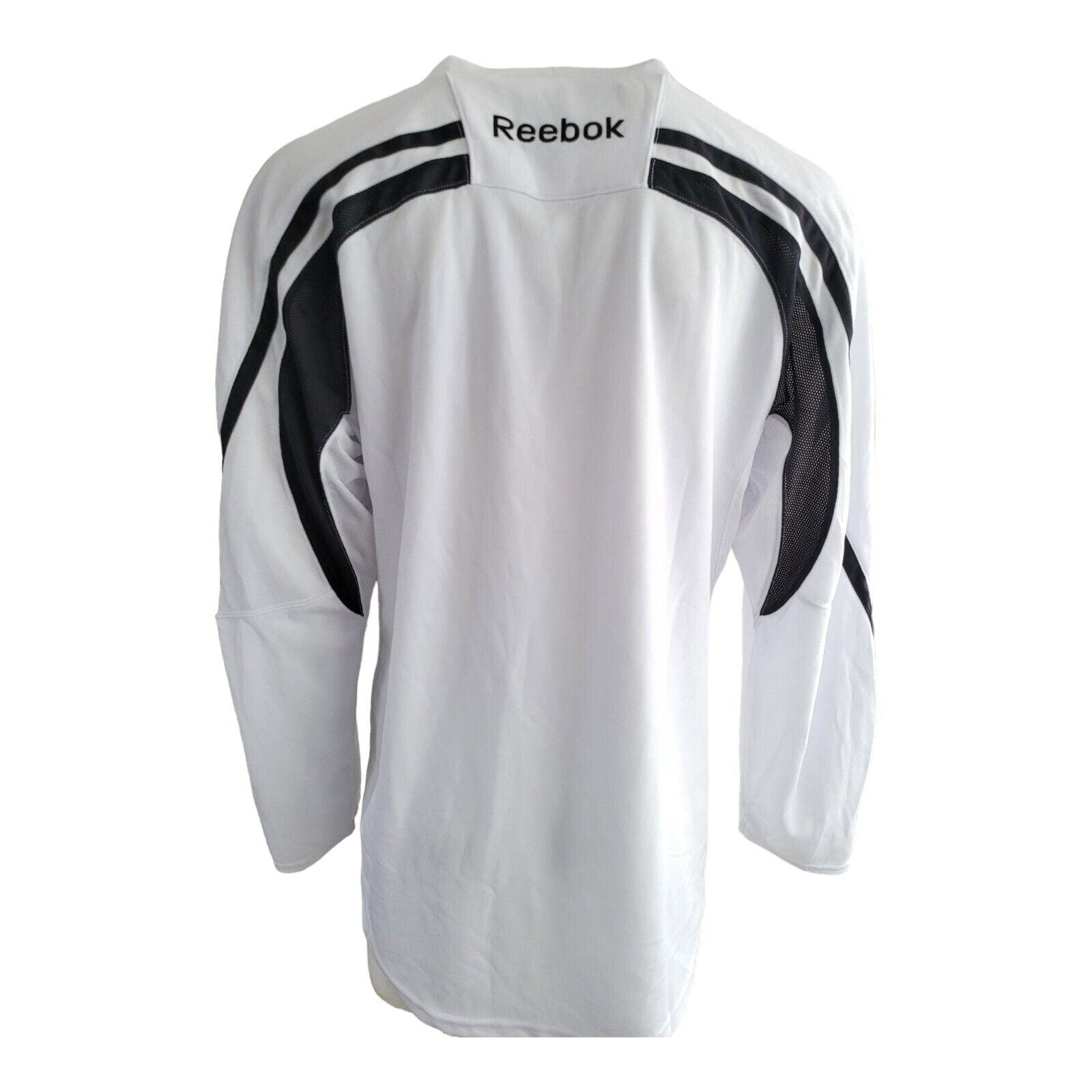 Reebok Hockey Jersey  White Large - Authentic Design & Comfortable Fit-USASTARFASHION