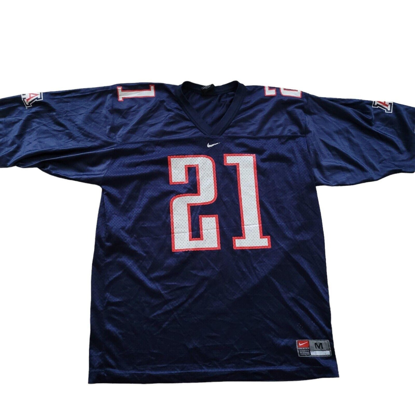 New England Patriots Malcolm Butler #21 NFL V-Neck Shirt Large by Nike-USASTARFASHION