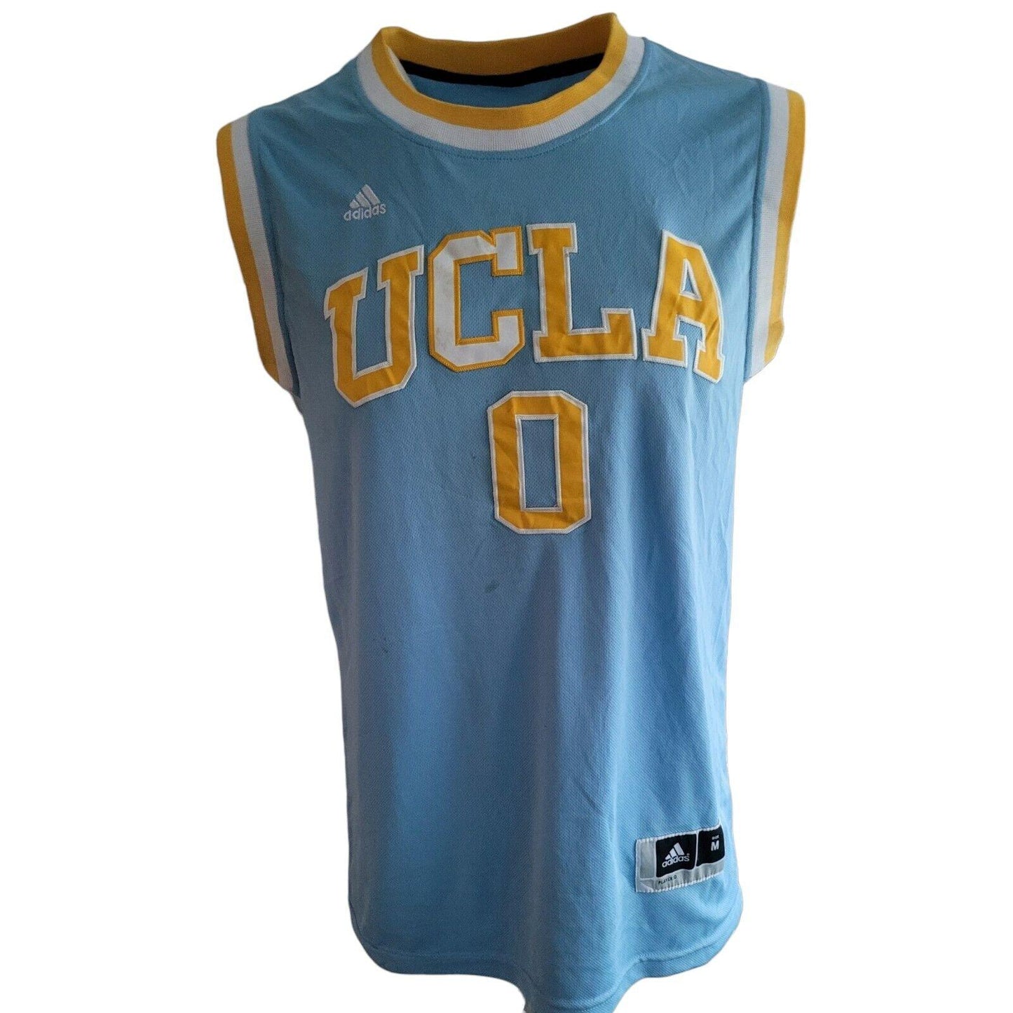 Custom UCLA Russell Westbrook #0 Basketball Jersey - Men's Adidas Size M-USASTARFASHION