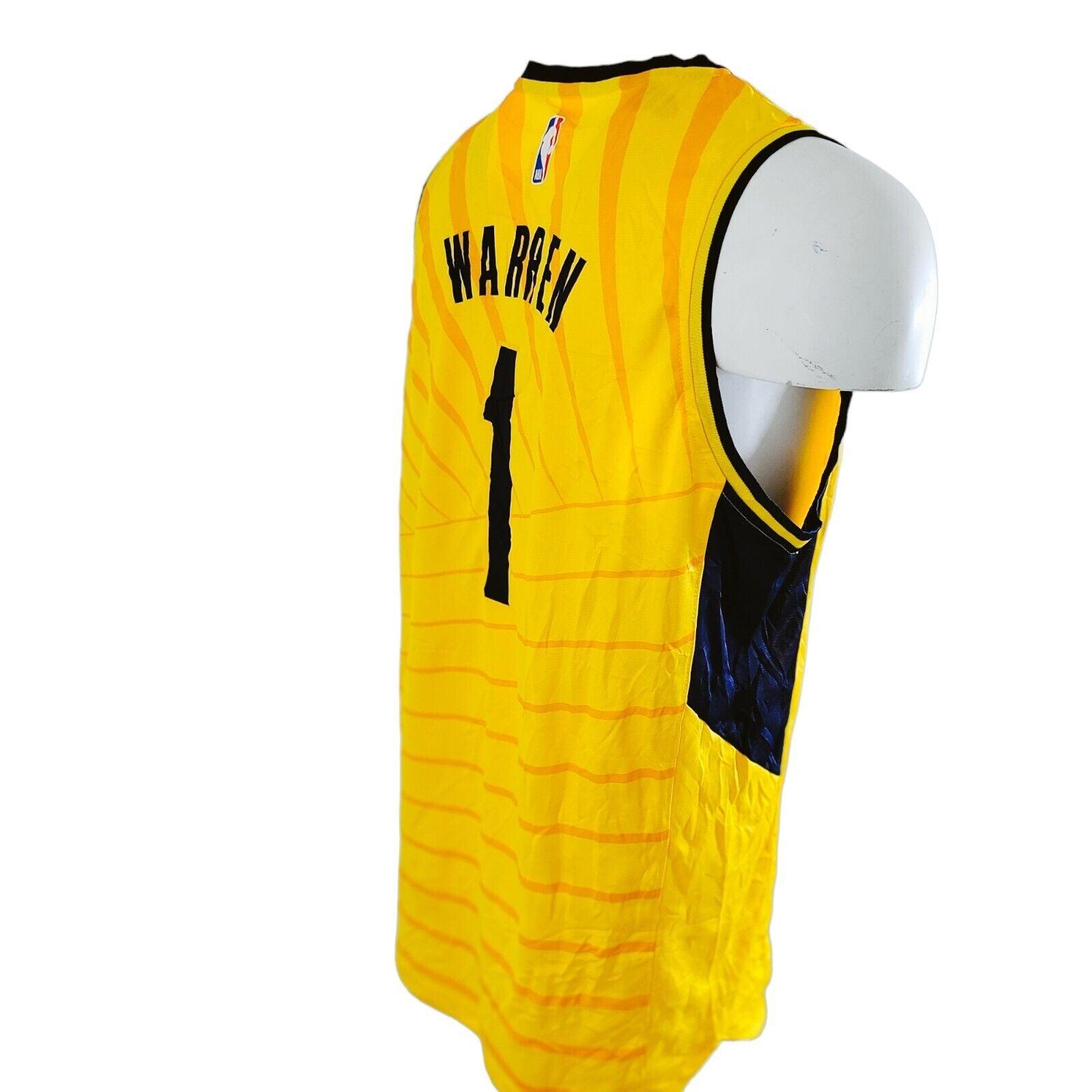 NBA Fanatics Indiana Pacers T.J. Warren #1 Authentic Jersey - Size L-USASTARFASHION