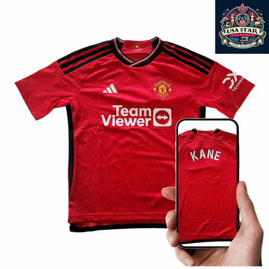 Adidas Manchester United Youth Jersey 11-12 Years 152cm AEROREADY Moisture-Wicking Red - USASTARFASHION