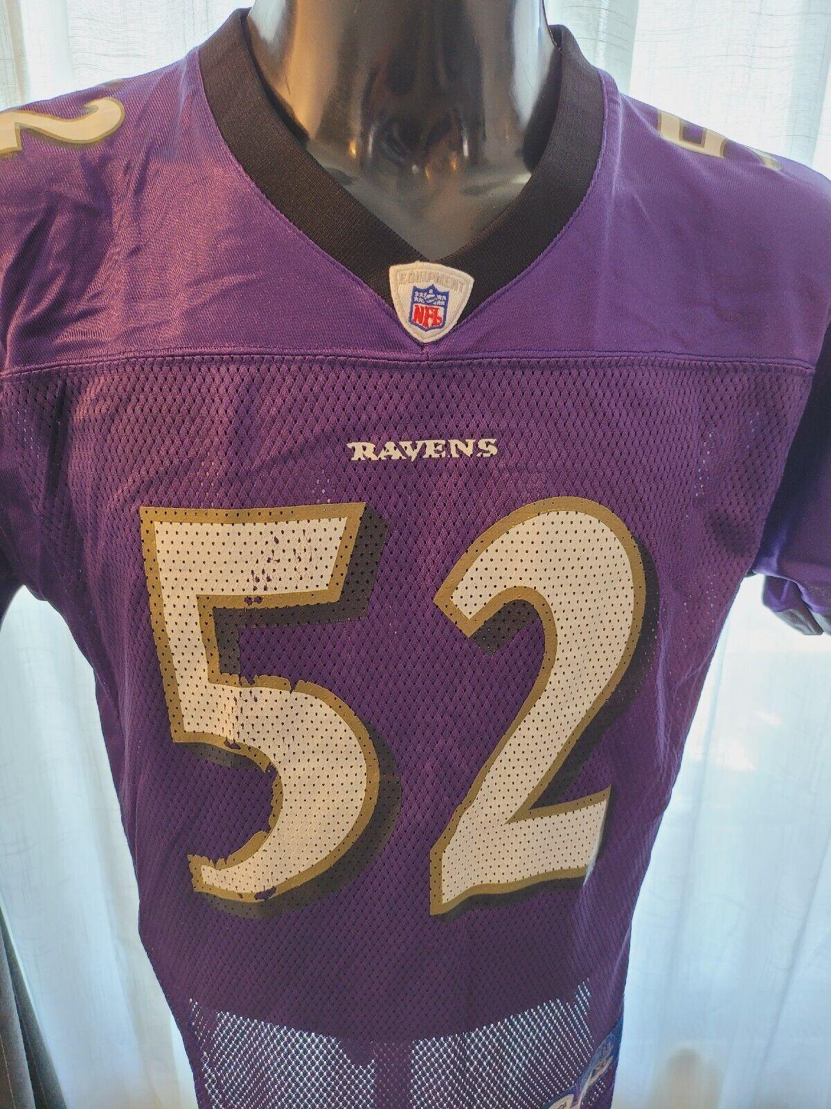 Reebok NFL #52 Ray Lewis Baltimore Ravens Youth XL Adult S Jersey-USASTARFASHION