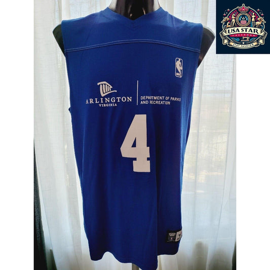 NBA JR Wizard Jersey #4 Reversible Vest for Kids | Stylish Comfort & Team Spirit - USASTARFASHION