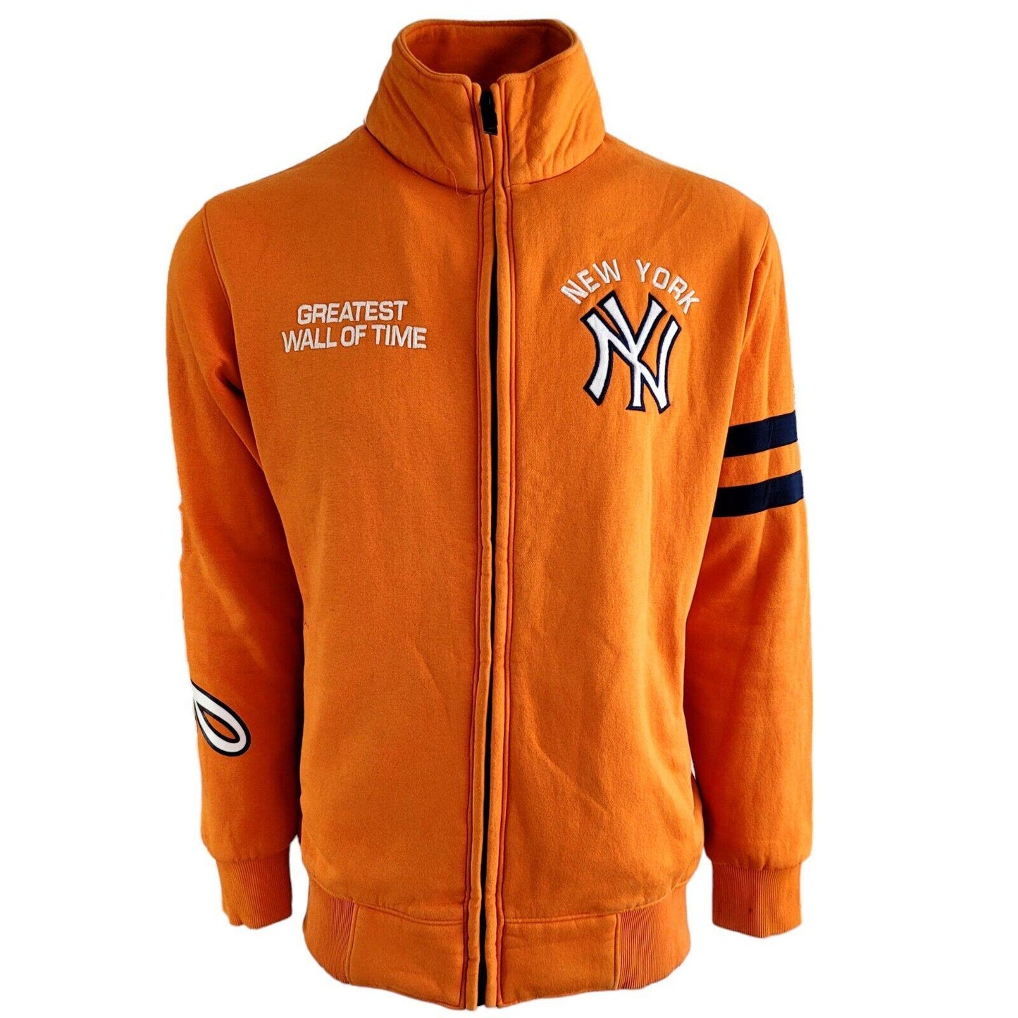 Nike New York Yankees Hoodie Sweatshirt - Orange XXL, Used-USASTARFASHION