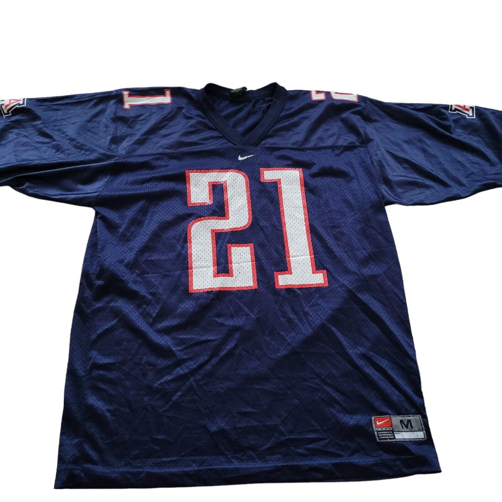 New England Patriots Malcolm Butler #21 NFL V-Neck Shirt Large by Nike-USASTARFASHION