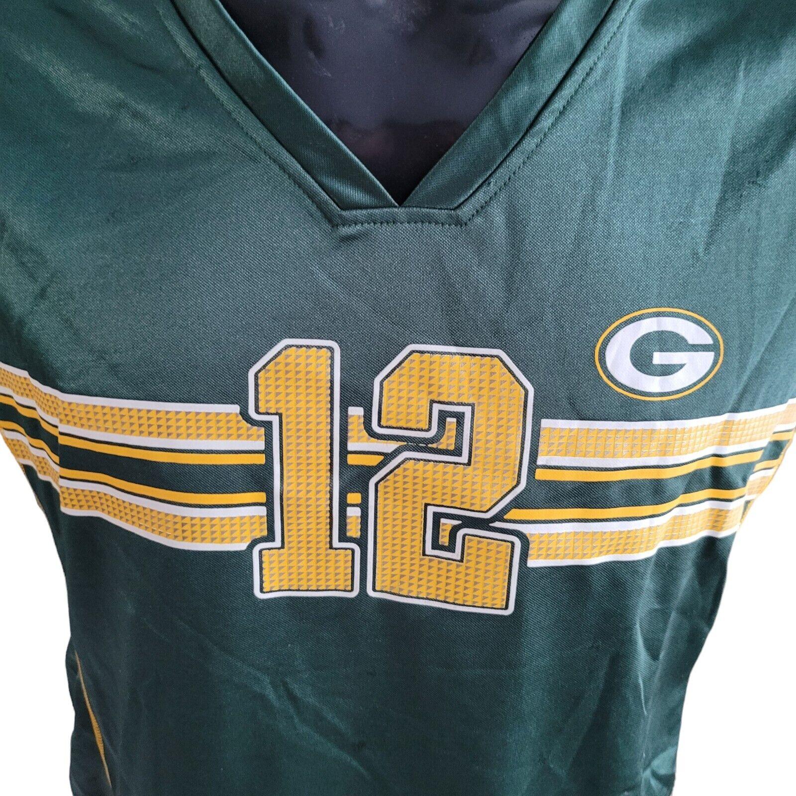 NFL Green Bay Packers Rodgers 12 Women's Jersey Large - Official Team Apparel-USASTARFASHION