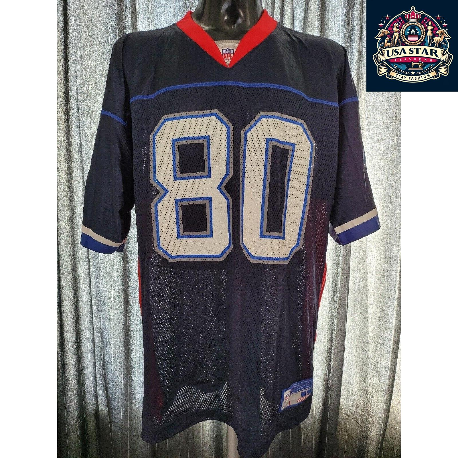 MOULDS #80 Buffalo Bills Jersey Men's XL - Authentic Reebok Vintage Sports Apparel - USASTARFASHION