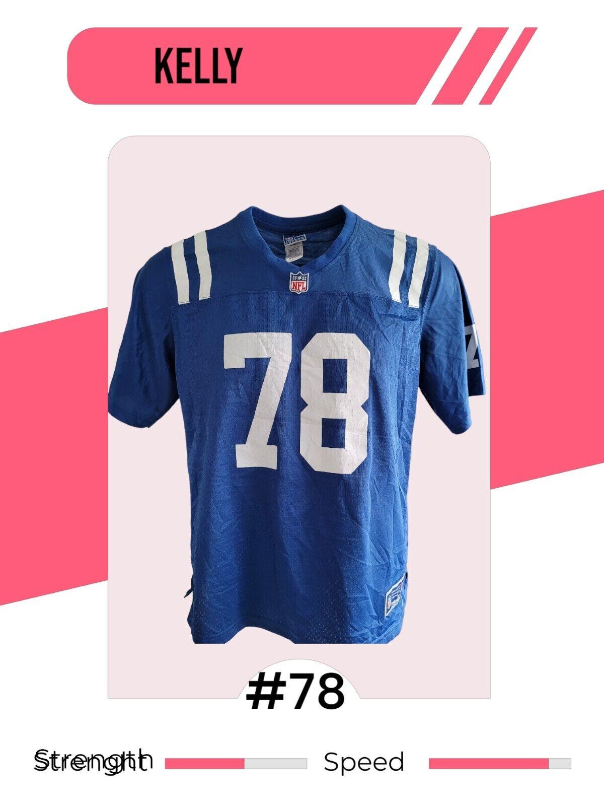 Indianapolis Colts Women's XL Jersey #78 - Official NFL Merchandise-USASTARFASHION