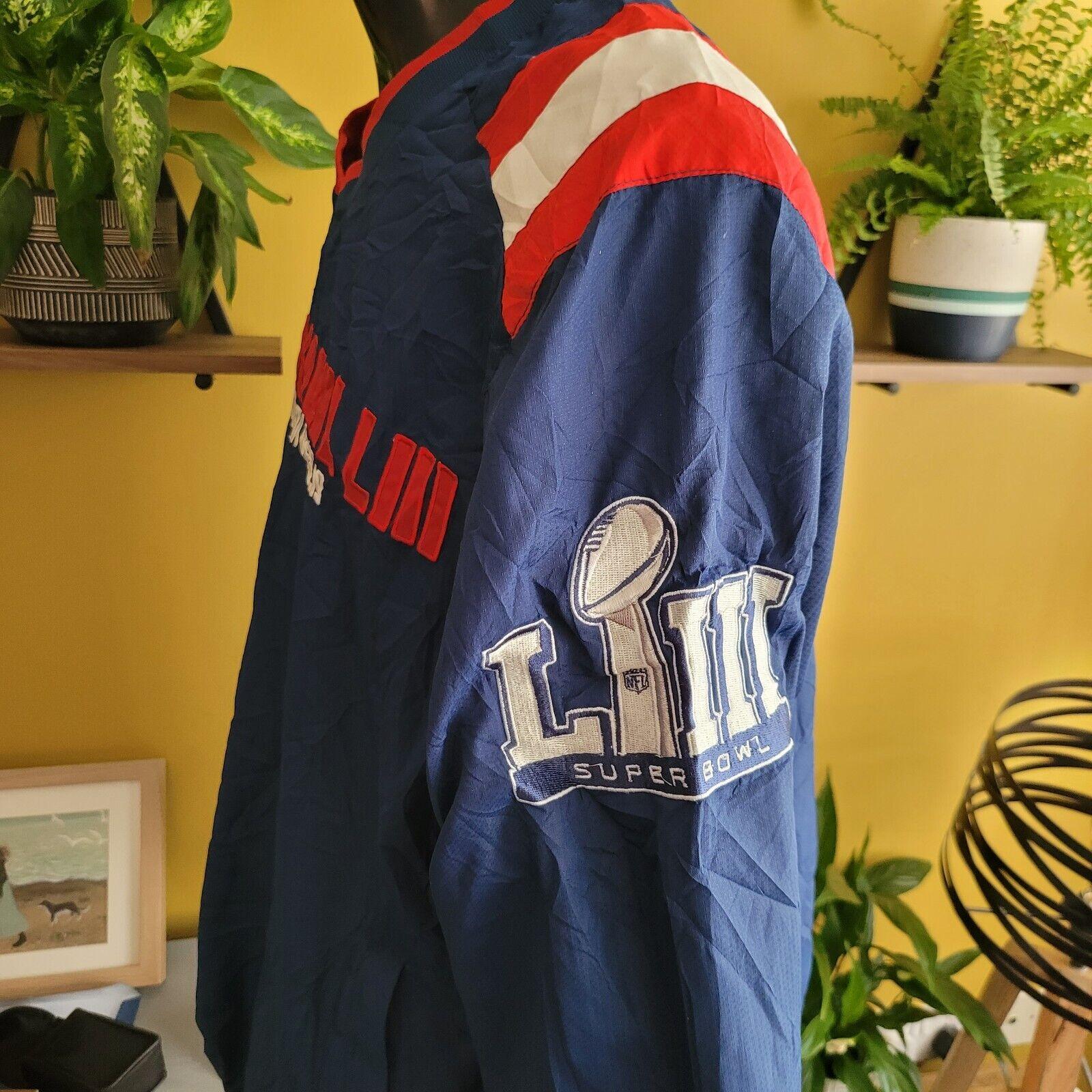 NFL G-III Apparel Super Bowl LIII Atlanta '19 Size L Windbreaker-USASTARFASHION