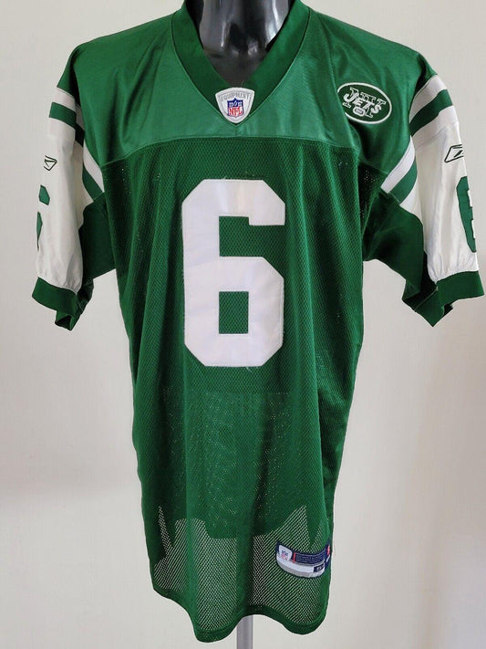 REEBOK NFL New York Jets Sanchez #6 Jersey Shirt Men's Size 54 XL-USASTARFASHION