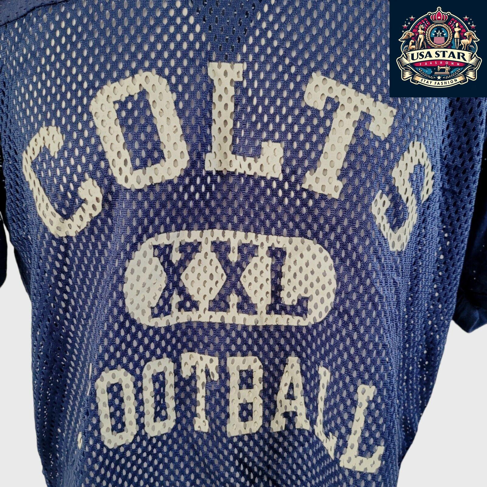 NFL Indianapolis Colts Champions Large Blue Shirt with Iconic Logo - Comfortable Fan Apparel - USASTARFASHION