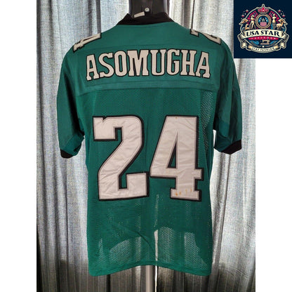 Philadelphia Eagles Jersey NFL Reebok No. 24 Nnamdi Asomugha Size 48 M/L Home Game Authentic - USASTARFASHION