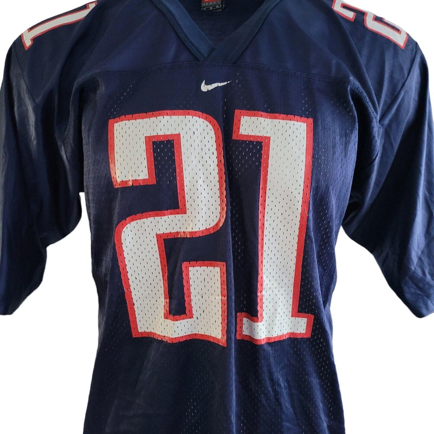 New England Patriots Malcolm Butler #21 NFL V-Neck Shirt Large by Nike-USASTARFASHION