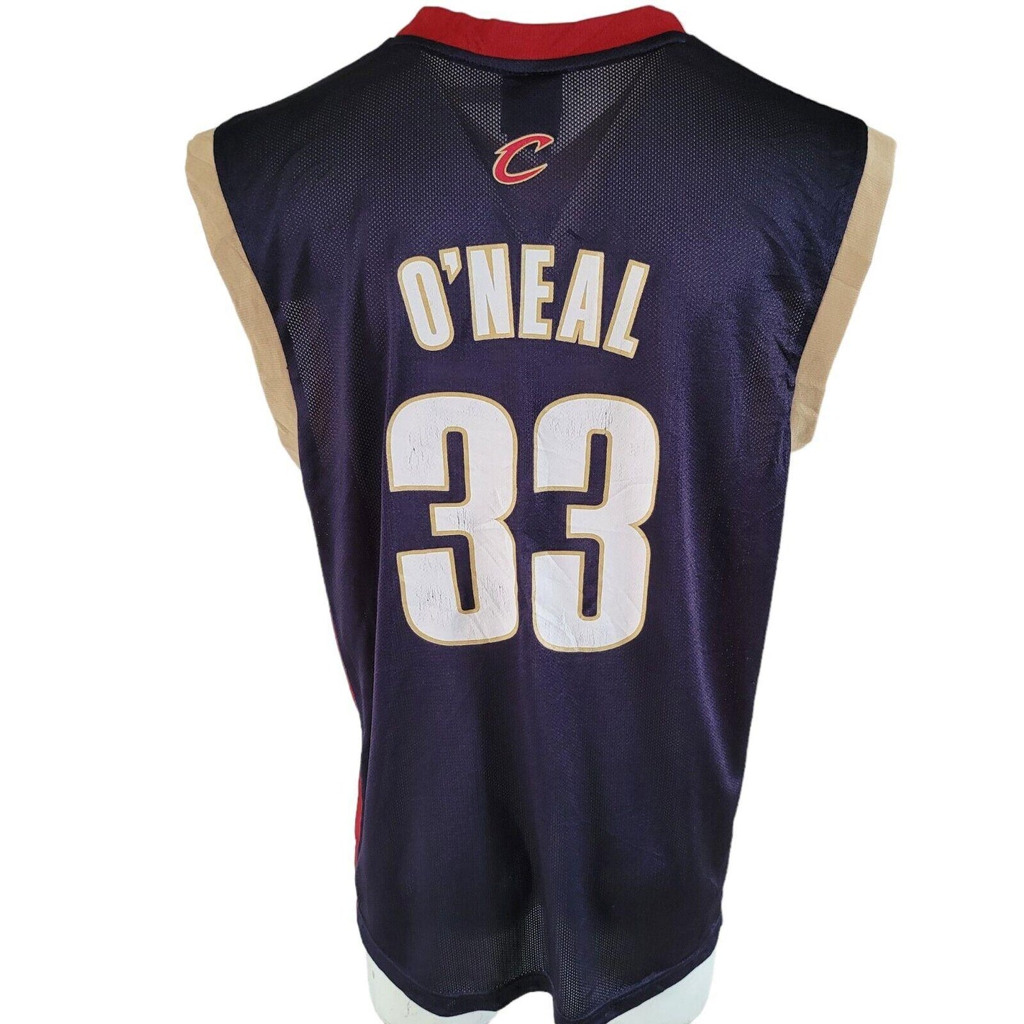 Cleveland Cavaliers #33 O'Neal Adidas NBA Basketball Jersey Shirt Size L-USASTARFASHION