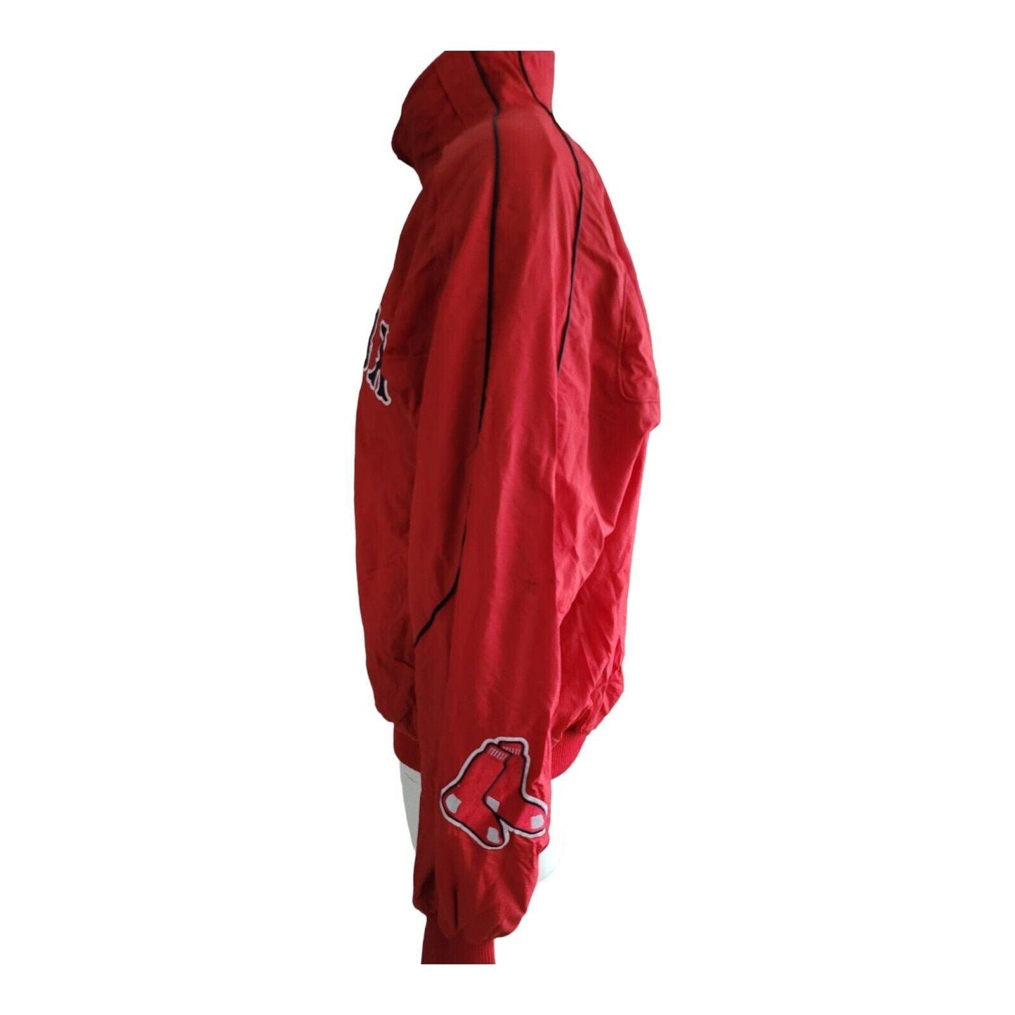 Boston Red Sox XL Majestic Jacket | Officially Licensed Full Zip with Pockets and Logo-USASTARFASHION