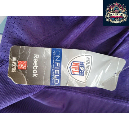 Baltimore Ravens Jersey Youth XL Flacco 5 Reebok Purple Durable Comfort High-Quality Fabric - USASTARFASHION