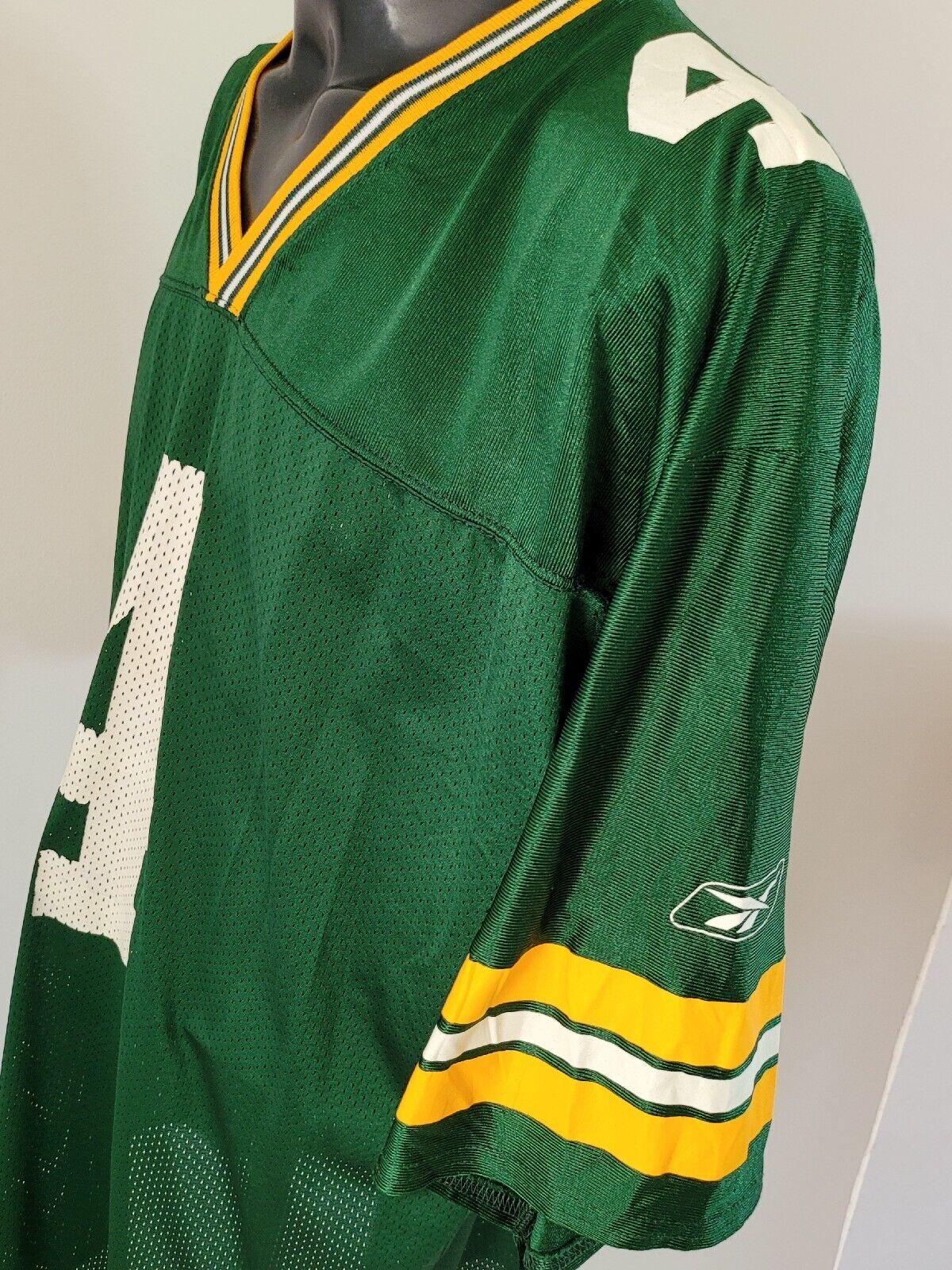 NFL Brett Favre #4 Green Bay Packers Football Jersey Mens X-Large 48 Jersey...-USASTARFASHION