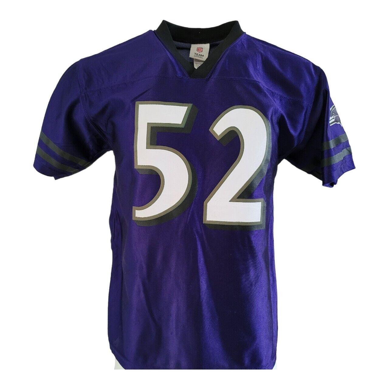 RARE Baltimore Ravens Jersey Youth XL Men's Small R. Lewis #52-USASTARFASHION