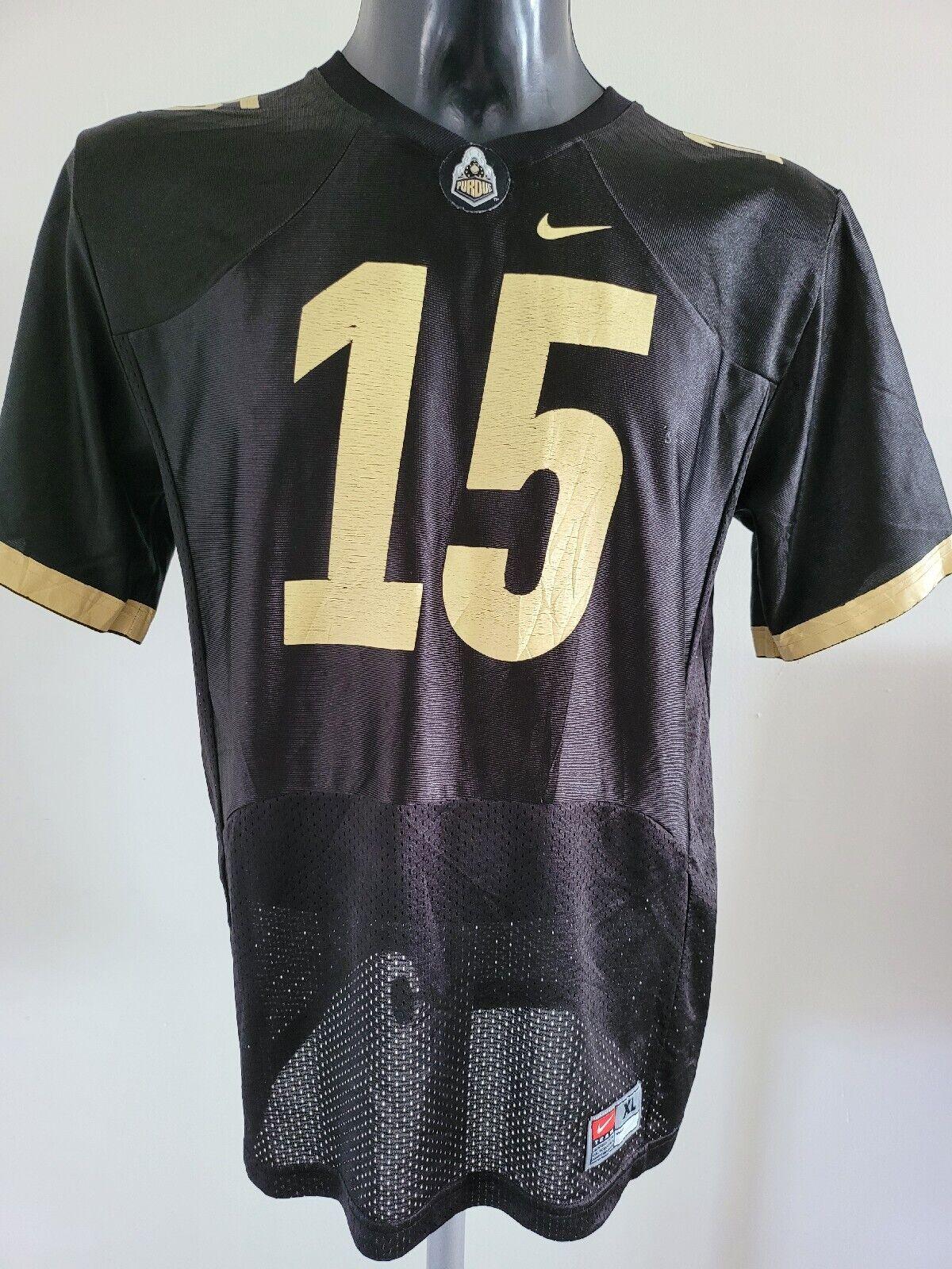 Nike Drew Brees #15 Purdue Boilermakers Jersey YouthXL-Sized Men-USASTARFASHION