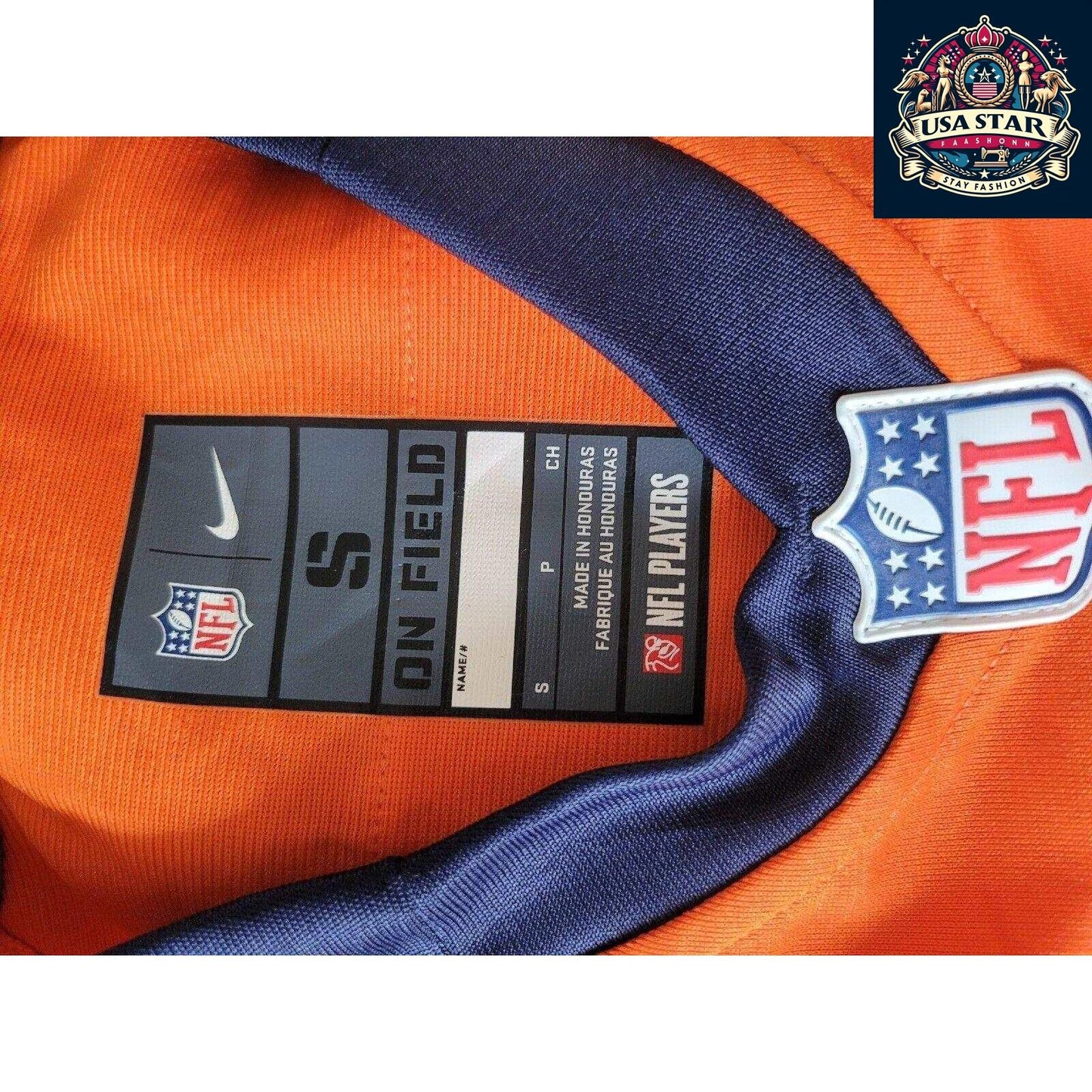 Authentic Nike Thomas #80 Denver Broncos Elite Limited NFL Jersey - Size S, Grade A Condition - USASTARFASHION