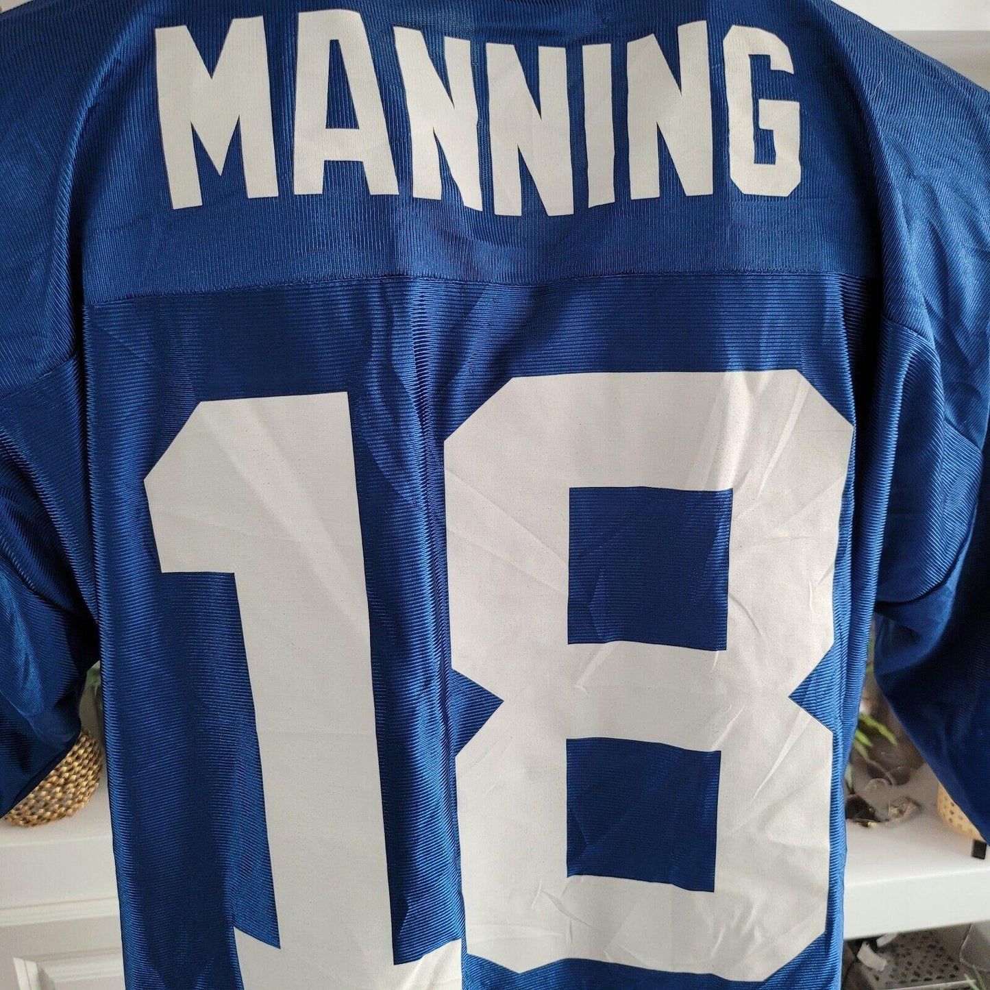 Peyton Manning #18 Indianapolis Colts XL Authentic NFL Jersey-USASTARFASHION