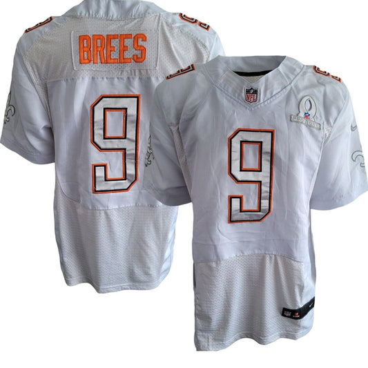 New Orleans Saints #9 Drew Brees Nike NFL Pro Bowl Jersey - Men's Large-USASTARFASHION