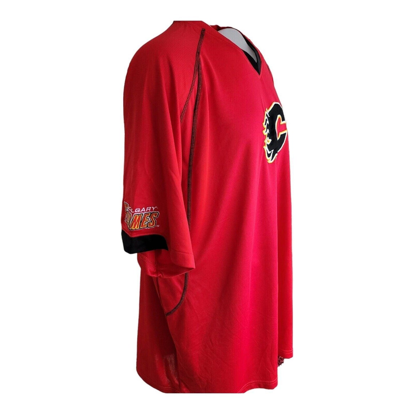 Calgary Flames NHL Jersey Size 3XLT - Premium Red Hockey Apparel-USASTARFASHION